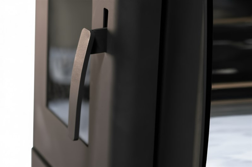 Воздухогрейная печь Сибирячка 12 кВт. Кожух из нержавеющей стали