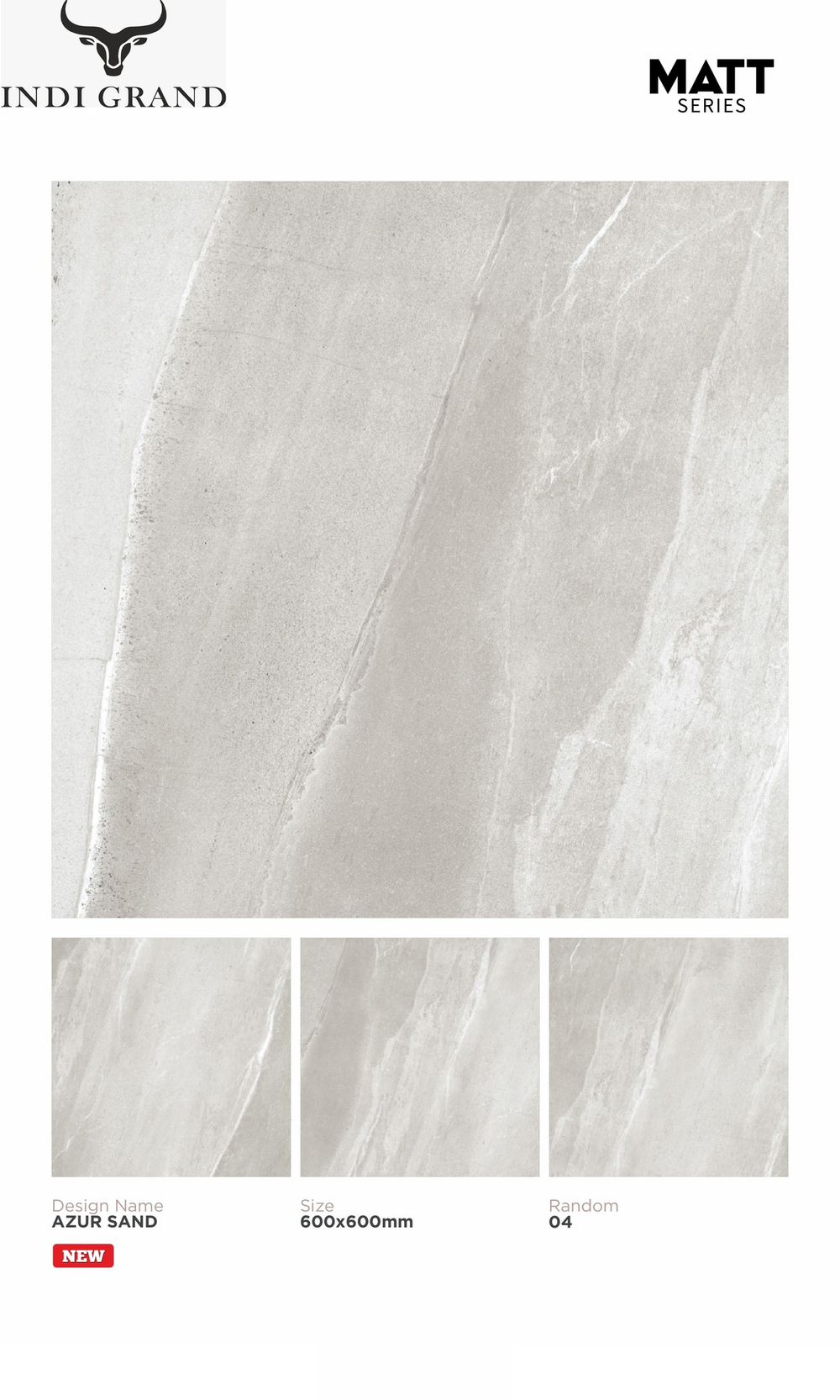 Керамогранит matt 60х60 Azur sand