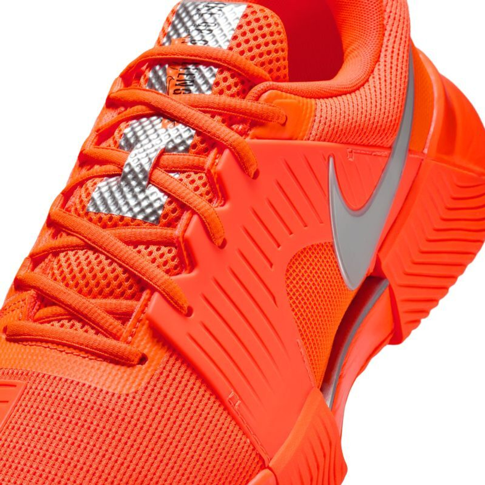 Мужские теннисные кроссовки Nike Zoom GP Challenge 1 Clay Premium - hyper crimson/metallic silver