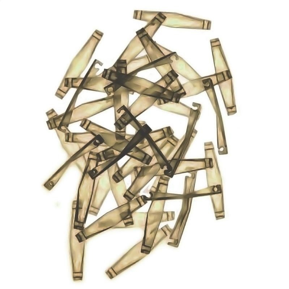 Pendant design lamp  Tropico Vertical by Foscarini (Gold)