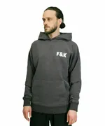 Худи Hardlunch F&K темно-серый