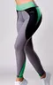 Легинсы PF-6 Зеленый-Серый