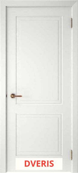 Межкомнатная дверь Смальта 47 ПГ (Белый RAL 9003)