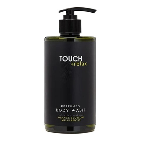 TOUCH & Relax Гель для душа парфюмированый жен 450мл парфюм Флердоранж Мускус и Мох (0038)