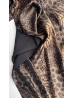 Ткань для шитья шелк c напылением золото металлик 1,5м