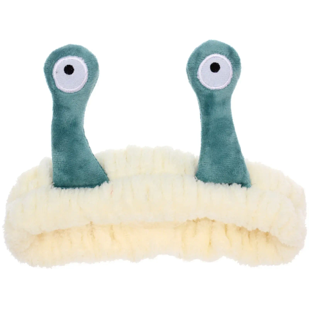 Повязка на голову «New collection Vostok - Глазастики», розовый, бежевый, жёлтый и голубой, 20*6см ( упаковка белый ZIP пакет )