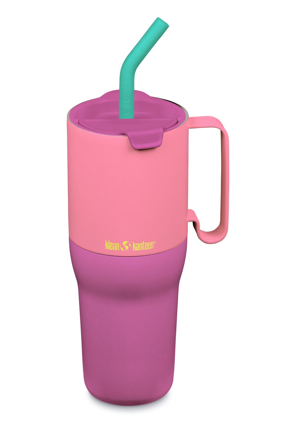 Термостакан Klean Kanteen Rise Tumbler 36oz Straw Lid (1065 мл) Pink Lemonade Kaleidoscope