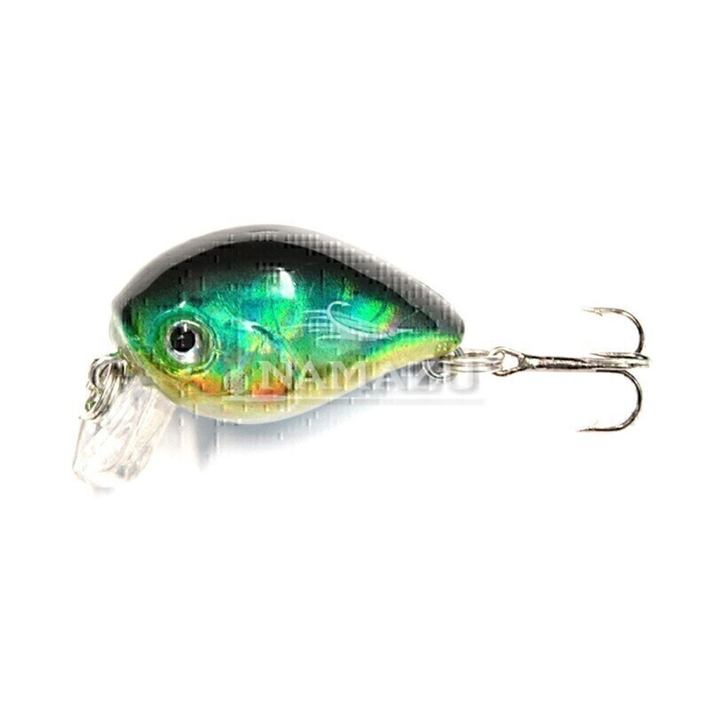 Воблер Namazu Crystal Crank L-32мм кренк плавающий (0,5-1,0м) цвет 1/2,4гр