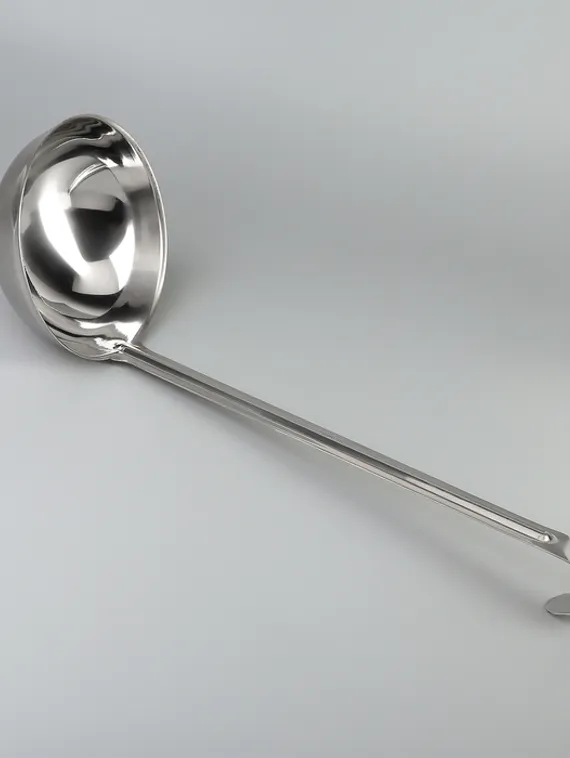 Половник, 750 мл, d=16,5 см, длина ручки 38 см, цельнотянутый