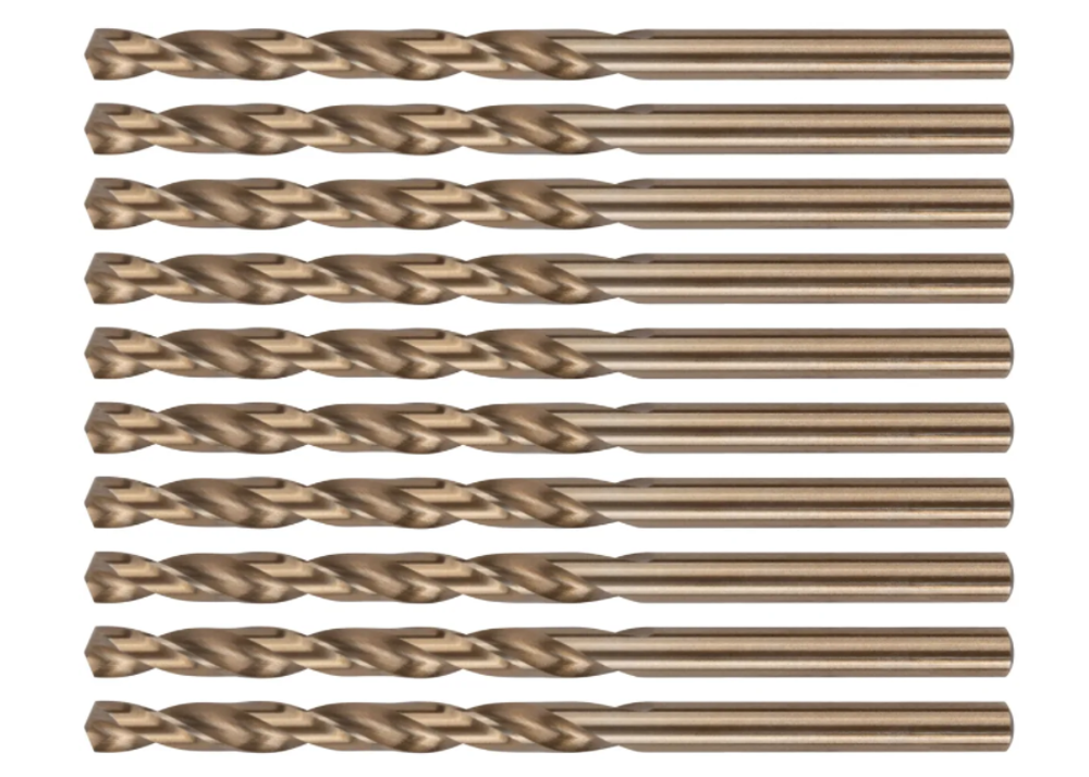 Сверло по металлу Cutop Profi с кобальтом 5%, 3,9 x 75 мм (10 шт)