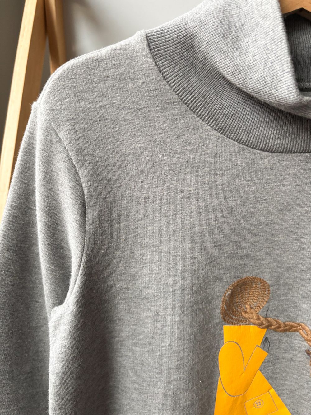 Хлопковое платье свитер Il Gufo, 128