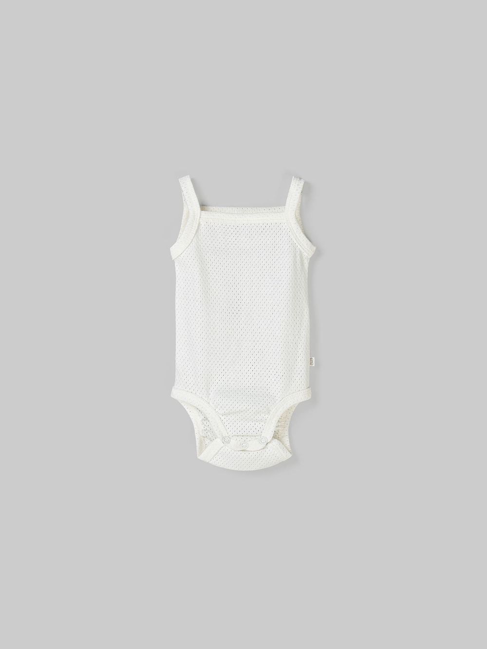 Комплект боди "Молоко/Жемчуг" из ажурного хлопка для девочек 0+