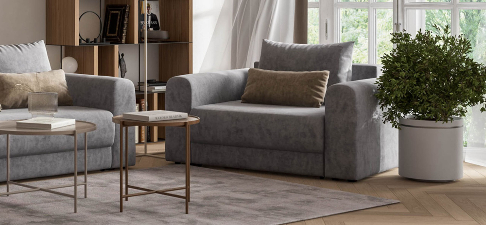 Кресло РИЧМОНД MODOOL Велюр Royal агат