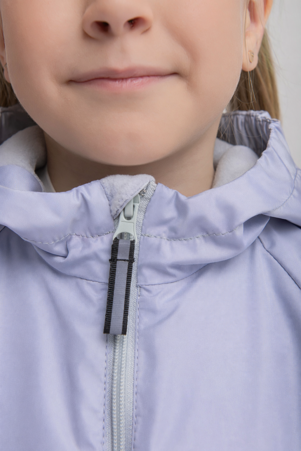 Куртка на флисовой подкладке "Лиловый"