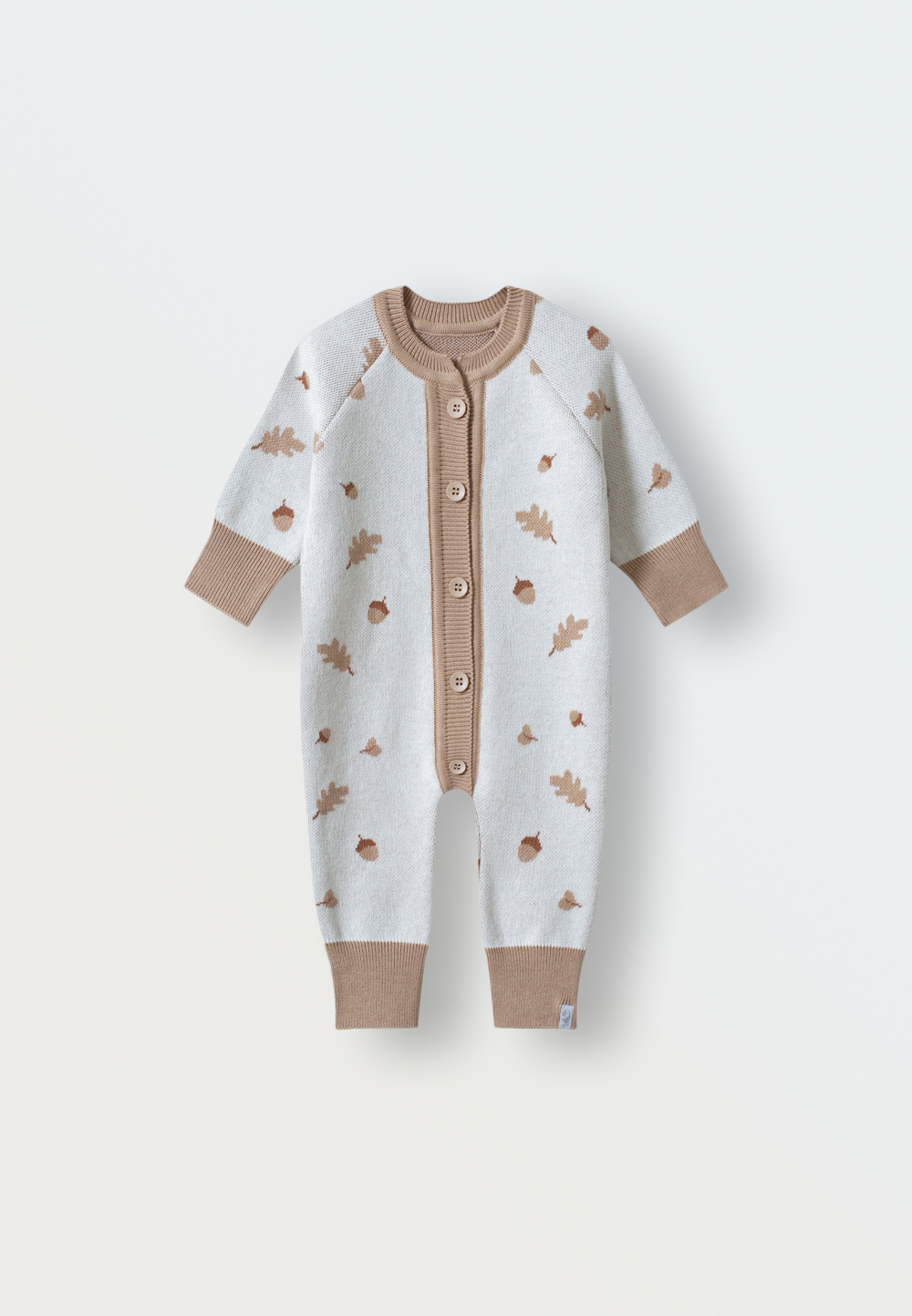 Комбинезон вязаный (желуди)