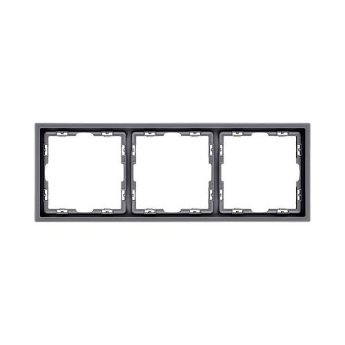 Рамка 3-постовая, серый Kollinger Eclipse EC3GY