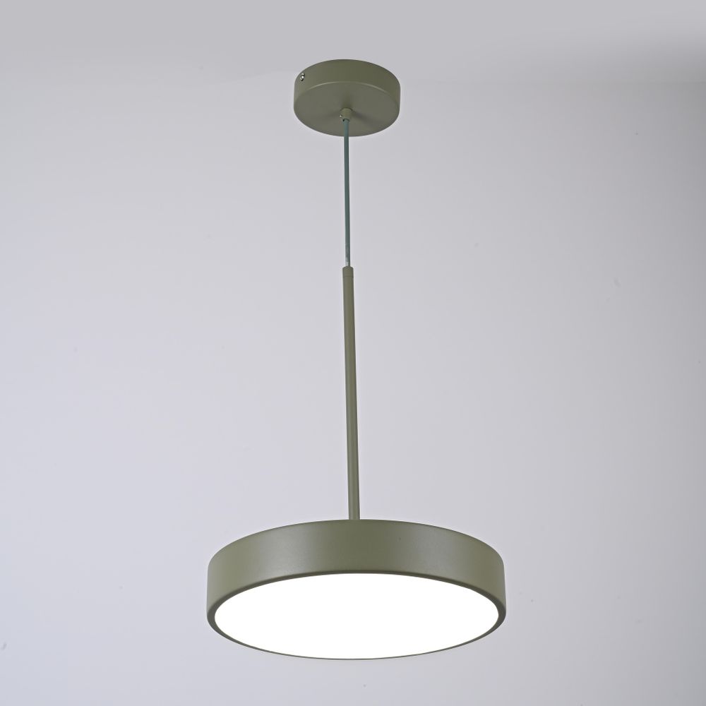 Подвесной светильник TURNA ONE D30 Khaki by ImperiumLoft