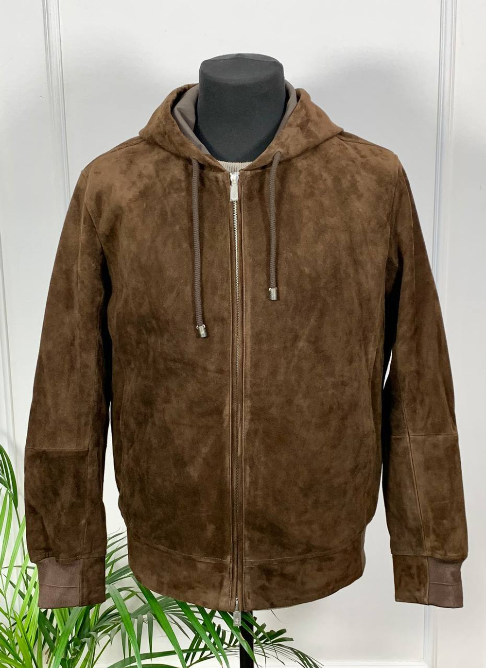 Замшевая куртка Brunello Cucinelli