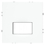 Датчик движения встраиваемый VOLTUM S70, (белый матовый)