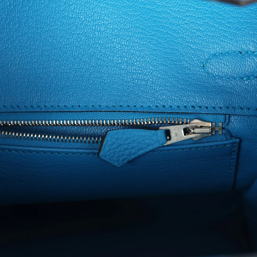 Оригинальная сумка из коллекции A с палладиевой фурнитурой Hermès Birkin