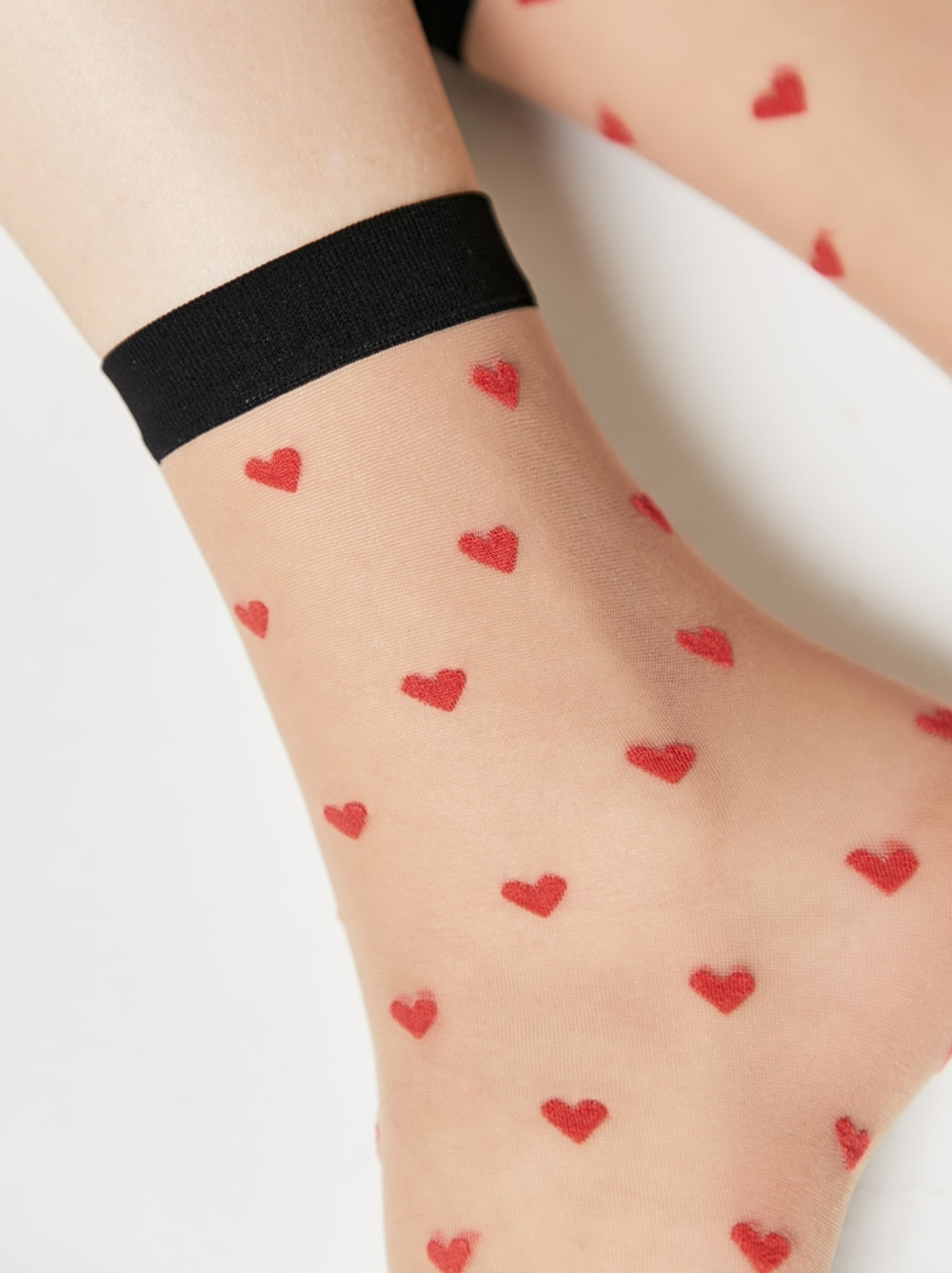 CONTE FANTASY Носки с рисунком «сердечки»