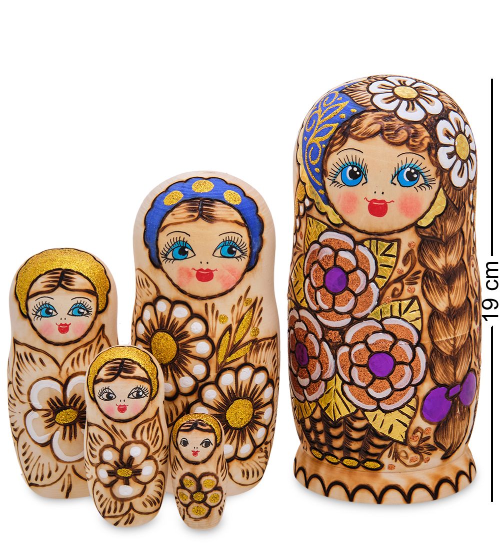 Народные промыслы МР-24/102-C Матрешка 5м «Ксенья»