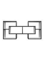 Полка настенная навесная стеллаж Zebra