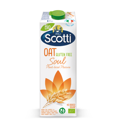 Органическое молоко Riso Scotti Oat без глютена Bio Vegan 1,4%, 1л