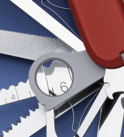 Нож Victorinox SwissChamp, 91 мм, 33 функции, красный