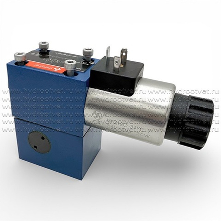 M-4SED6D1X/350CG24N9K4 - Гидрораспределитель седельного типа Ду 6 с электроуправлением (на 350 бар), схема D, уплотнение NBR