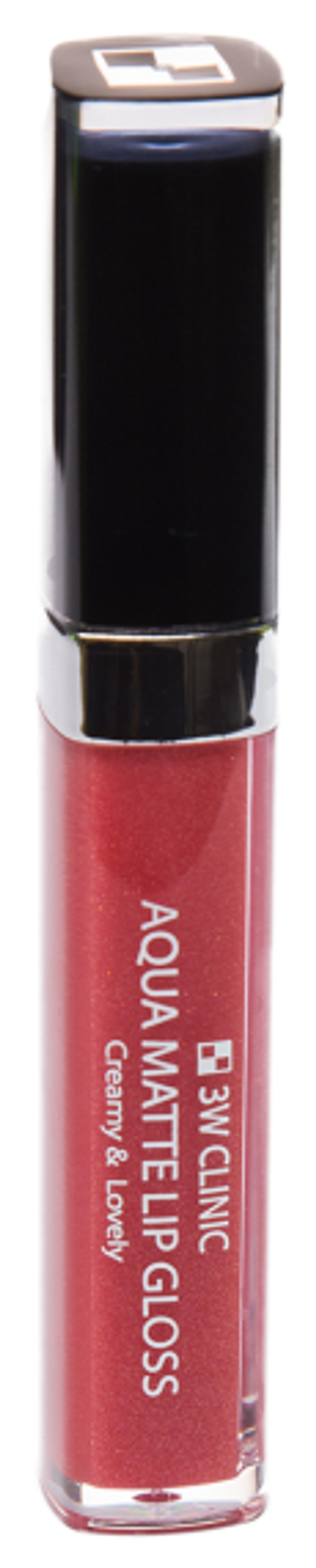 Блеск для губ 3W Clinic #08 Aqua Matte Lip Gloss Shine Rich цвет Сочный Блестящий 6,5 г