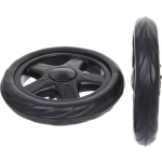 Колесо для тележки 2 шт. 15,5х2,5см. черное