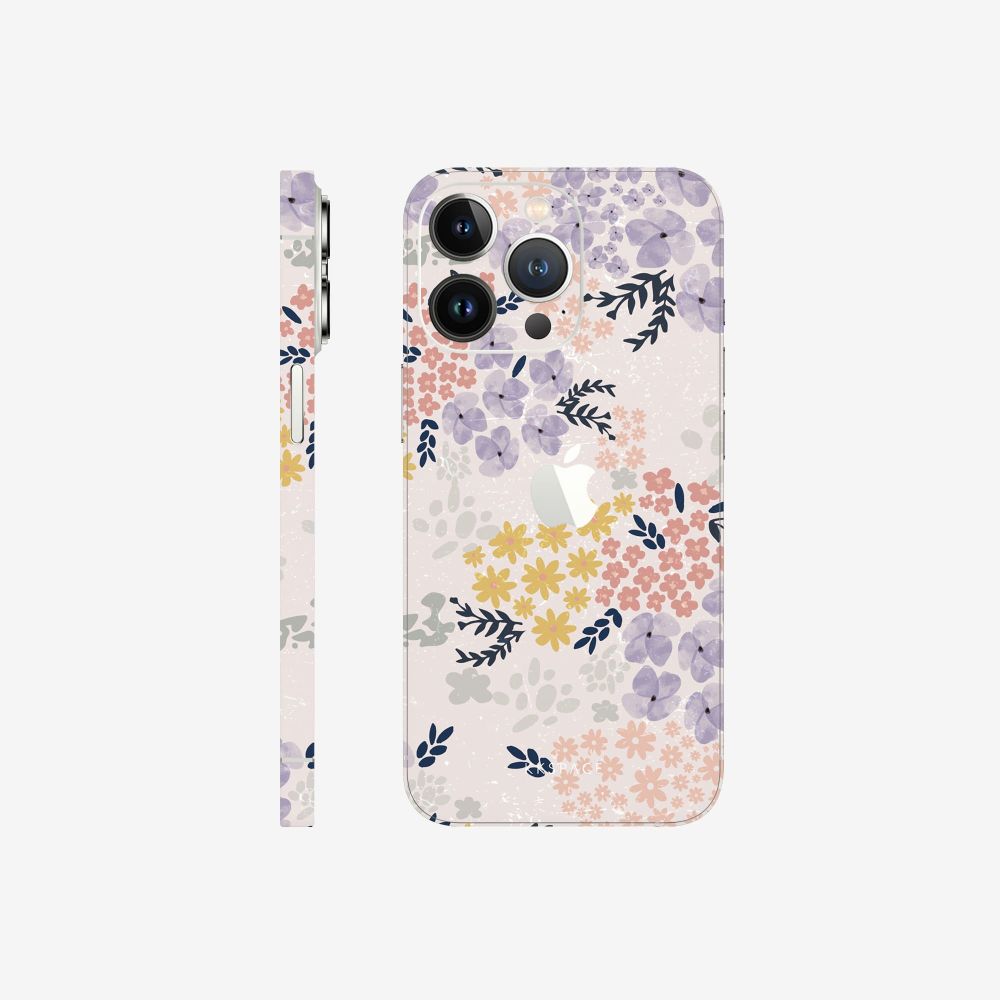 Виниловая наклейка FLORAL SPLASH для MacBook