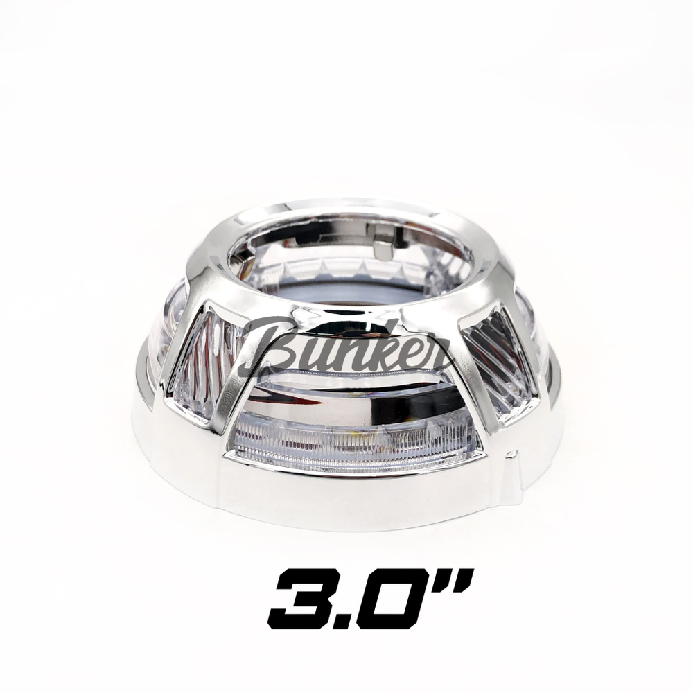 Маска для линз 3.0 Bunker c А/Г- ДХО (Красный) №356, (шт.)