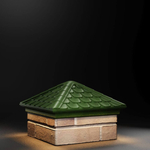 Колпак для забора ELBRUS на 1,5 кирпича с LED подсветкой