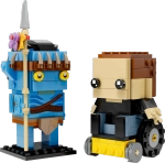 Конструктор LEGO BrickHeadz 40554 Avatar: Джейк Салли и его Аватар