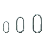 Кольцо заводное ST-6025-0,9*8 овальное (1 упк 10 шт)