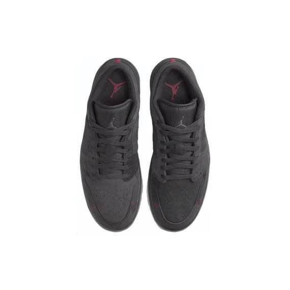 Jordan Air Jordan 1 Подвесные баскетбольные мячи низкого качества Черно-серого цвета Мужские