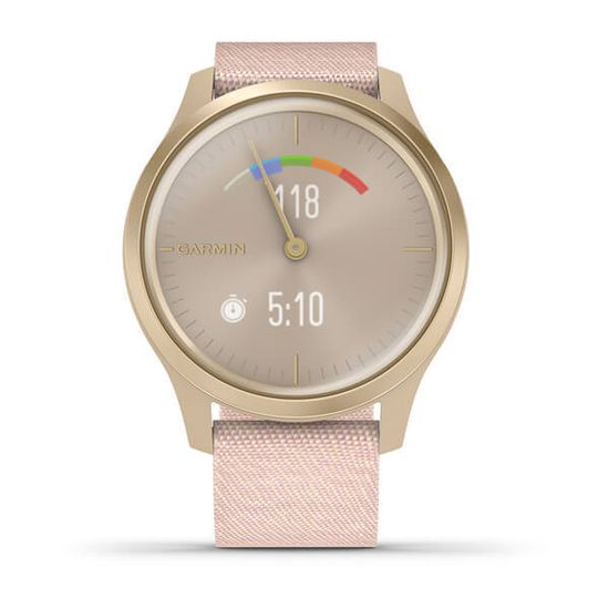 Умные часы Garmin Vívomove Style Champagne - Dust Rose, Fabric 010-02240-22