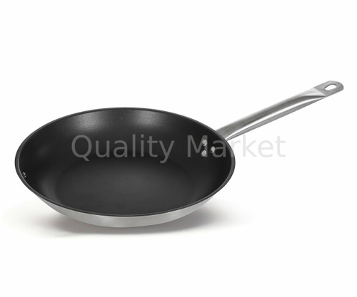 Сковорода Luxstahl 220/50 из нержавеющей стали, антипригарное покрытие