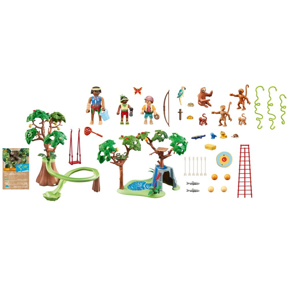 Playmobil - Тропическая игровая площадка Wiltopia 71142 / артикул   71142  / GTIN 4008789711427