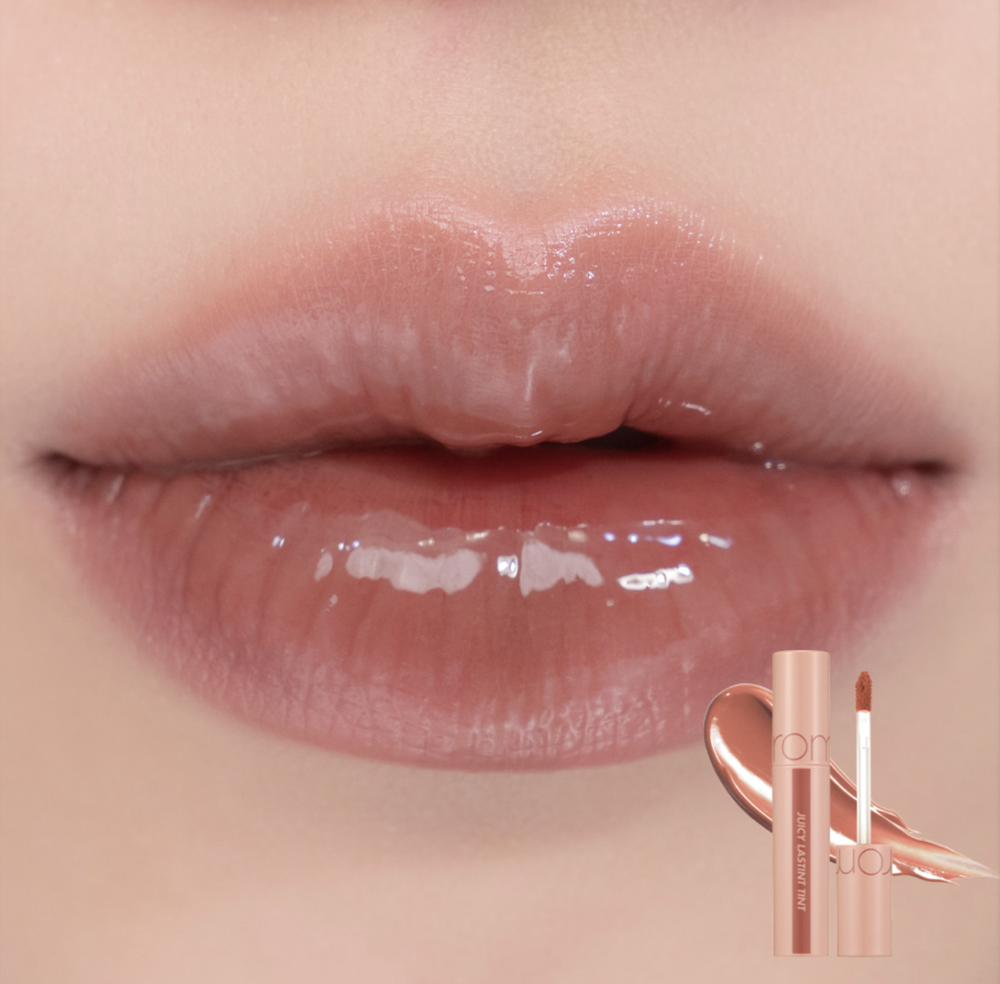 Стойкий глянцевый тинт для губ ROM&ND Juicy Lasting Tint - 22 Pomelo Skin