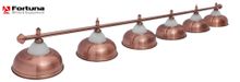 Светильник Fortuna Crown Red Bronze 6 плафонов