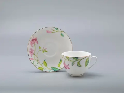 Чашка с блюдцем форма Весенняя 2 рисунок Сад мечты арт. 81.30688.00.1