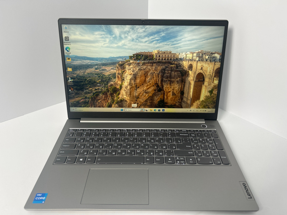 Ноутбук Lenovo ThinkBook 15 Gen 2 (20VE0051RU) 15.6"/Intel Core i5-1135G7/RAM 8 GB/SSD 512 GB/Intel Iris Xe/1920x1080/IPS/Windows 11/Подсветка кл-ры:LED/серый. Состояние: Уценка/царапина на матрице