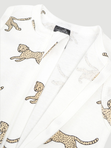 Песочник без рукавов Mjölk Sleep and Play Гепарды