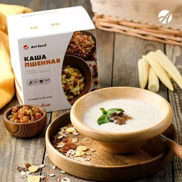 Каша Пшенная с изюмом и воздушной кукурузой