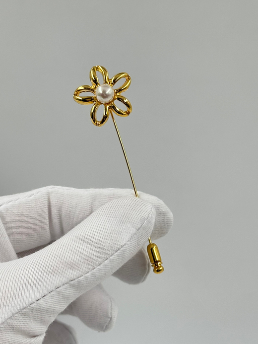 Брошь булавка Balmain