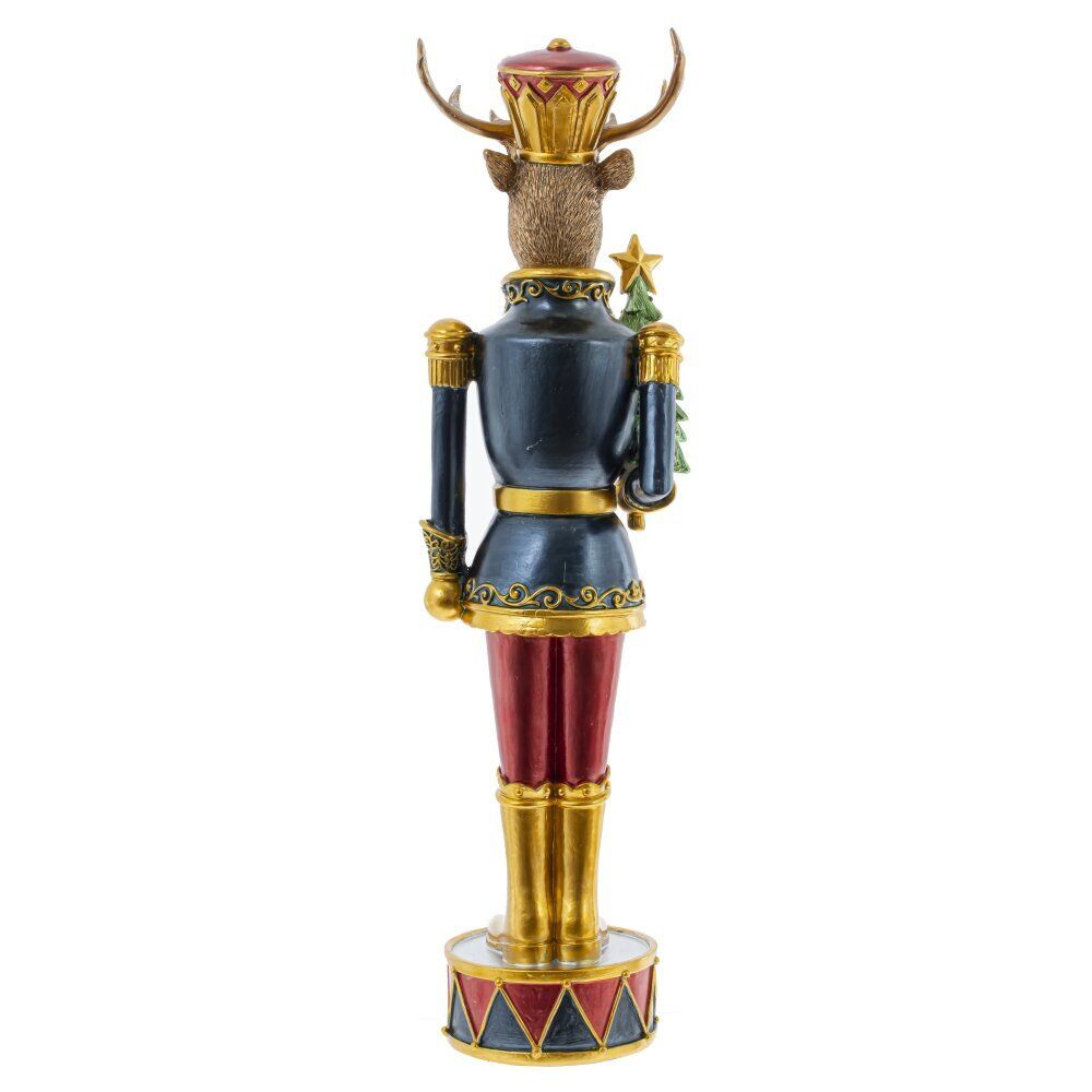 GAEM Фигурка декоративная "Солдатик-олень", L11 W9 H41 см