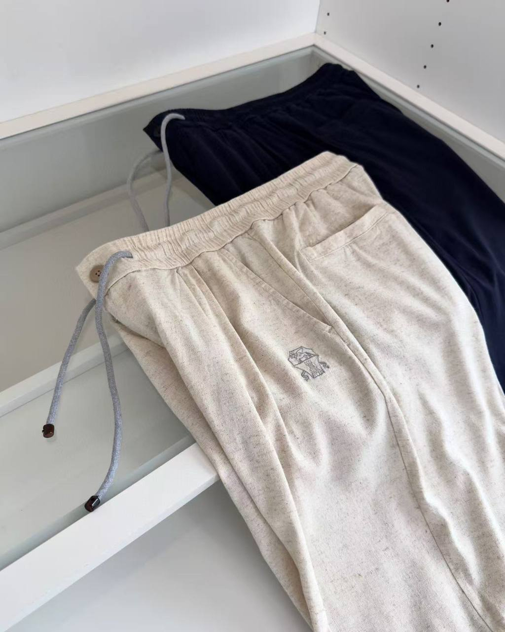Льняные брюки Brunello Cucinelli